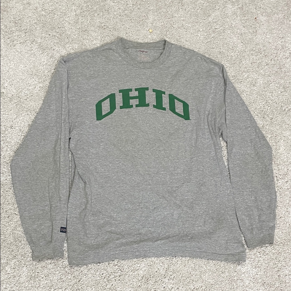 Gray Long Sleeve Ohio Sweatshirt